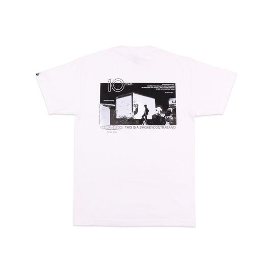 10th ANNIVERSARY TEE (WHT)