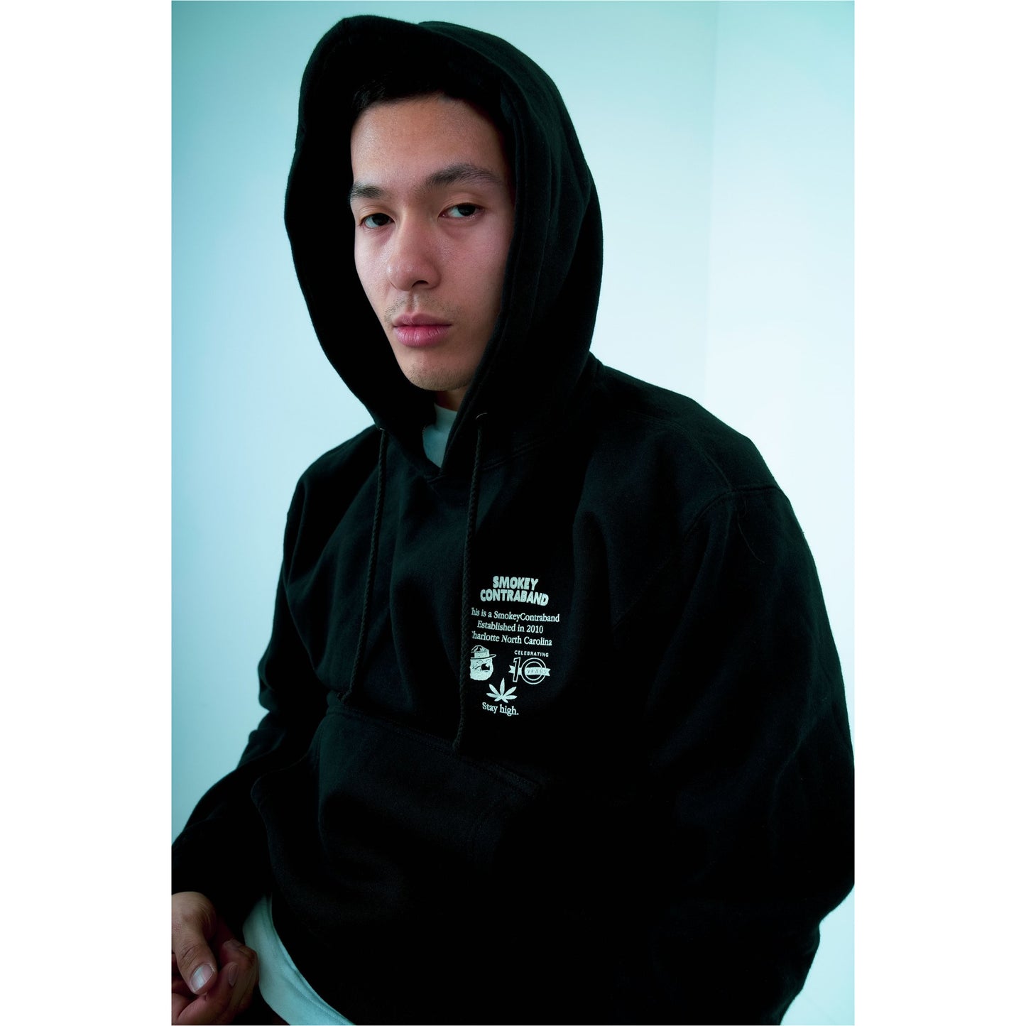 10th ANNIVERSARY HOODIE (BLK)