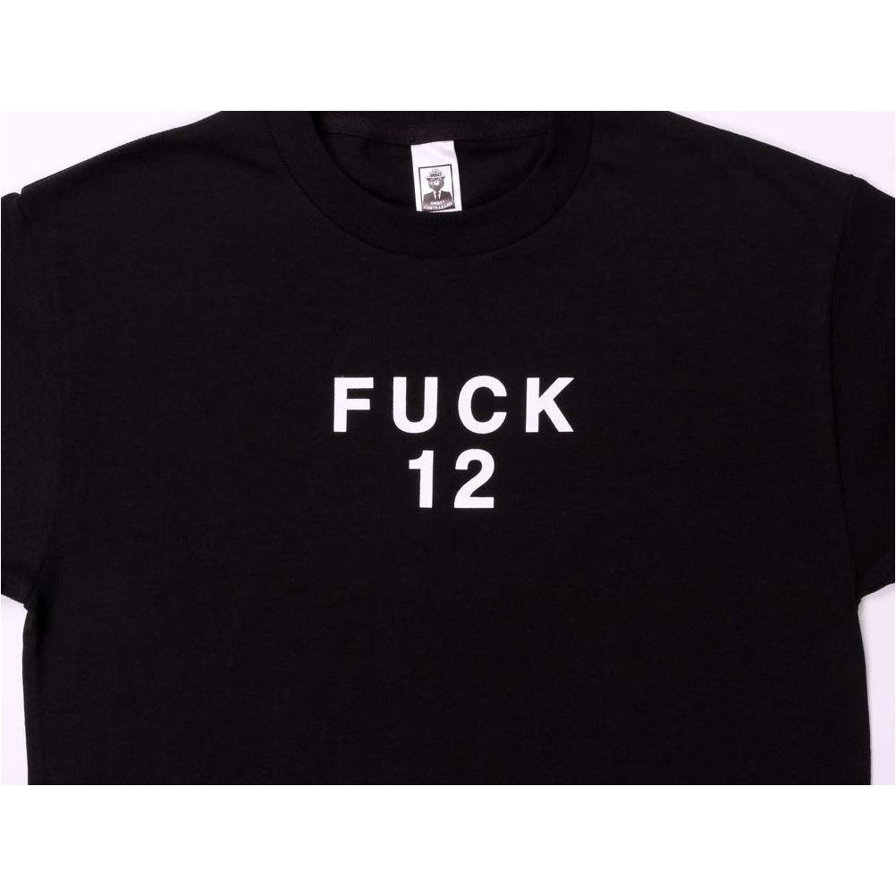 FUCK 12 TEE (BLACK)