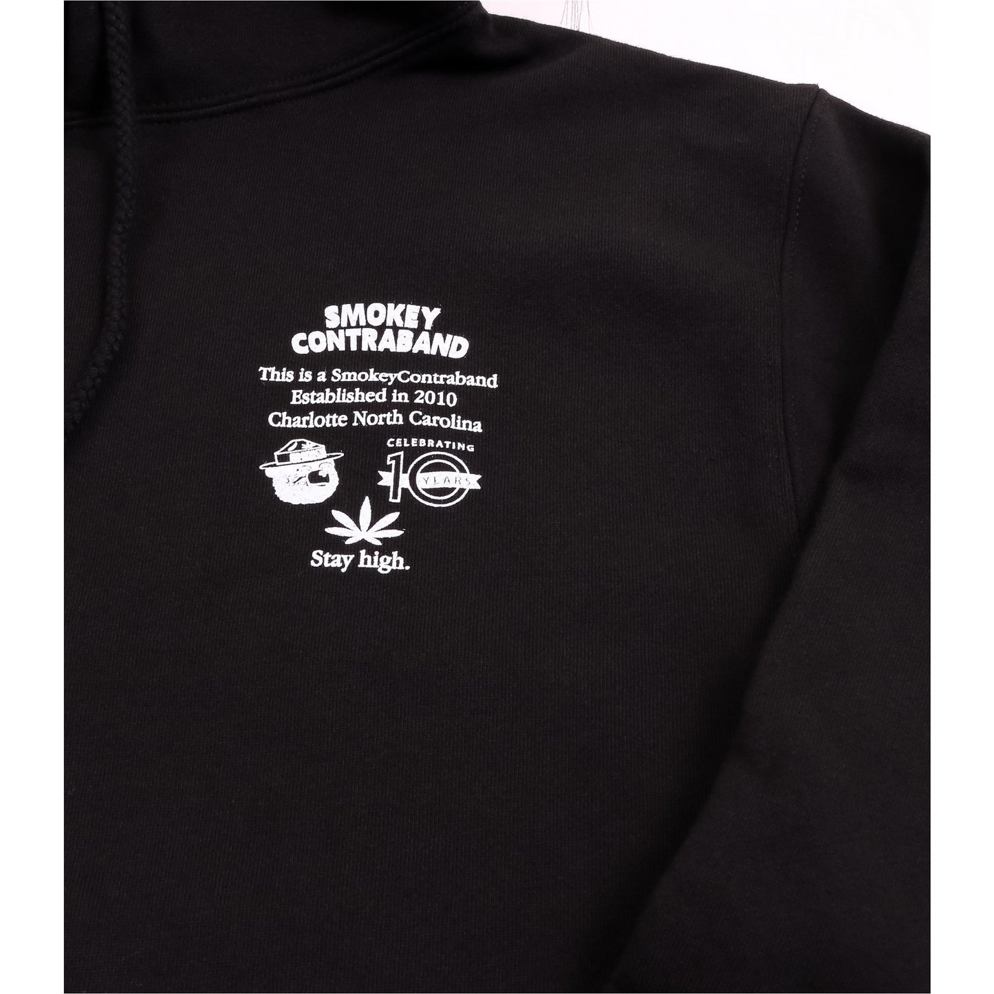 10th ANNIVERSARY HOODIE (BLACK)