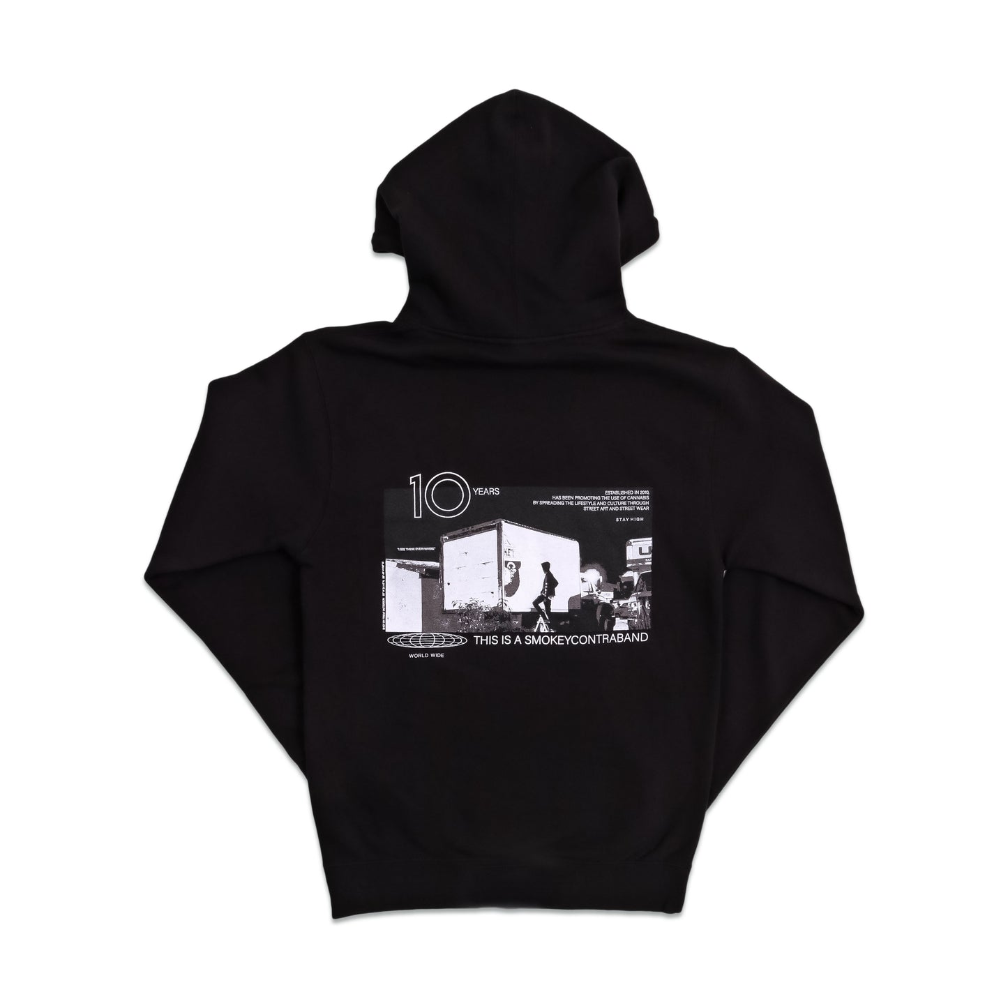 10th ANNIVERSARY HOODIE (BLACK)