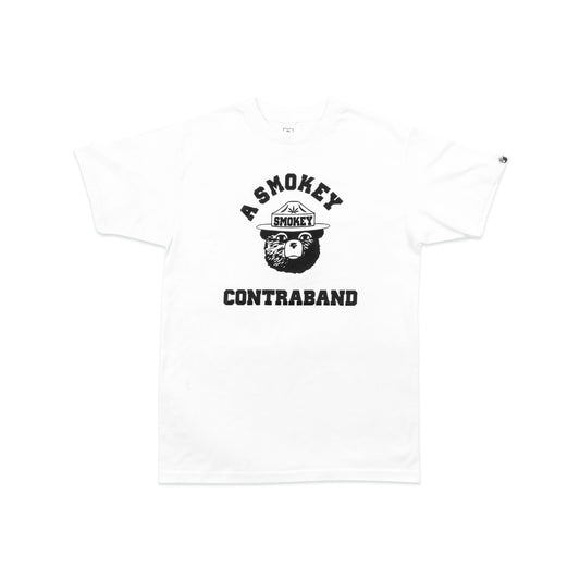 ASC LOGO TEE (WHITE/BLK)