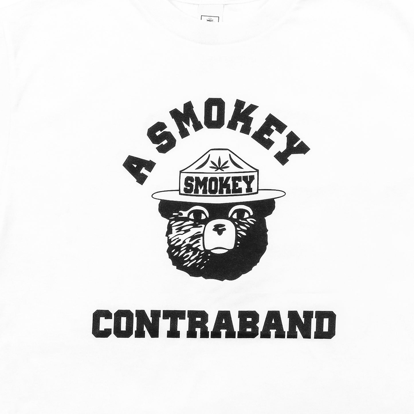 ASC LOGO TEE (WHITE/BLK)