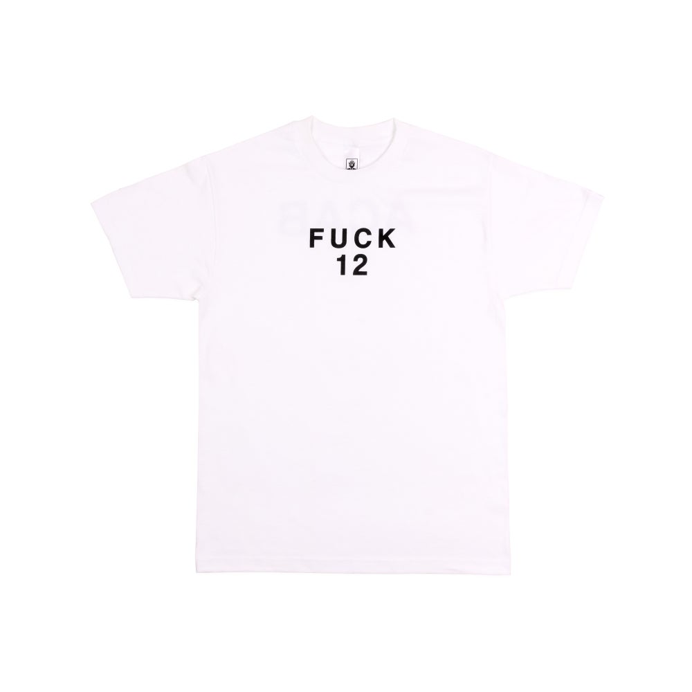 FUCK 12 TEE (WHITE)