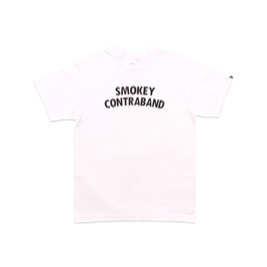 SC TRIPPY LOGO TEE (WHITE/BLK)