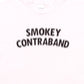 SC TRIPPY LOGO TEE (WHITE/BLK)