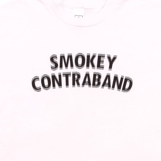 SC TRIPPY LOGO TEE (WHITE/BLK)